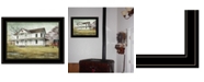 Trendy Decor 4U April Showers by Billy Jacobs, Ready to hang Framed Print, Black Frame, 19" x 15"